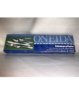 Oneida Immaculate 18/10 Stainless Steel 5-Piece Place Setting With Belmo... - $371.16 MXN