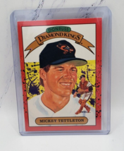 1990 Donruss Diamond Kings #5 Mickey Tettleton Baltimore Orioles Baseball Card - £2.34 GBP
