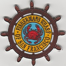Fishermans Wharf of San Francisco Souvenir Magnet for refrigerator, tool... - $13.86