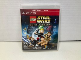 PS3 Lego Star Wars The Complete Saga (Sony, PlayStation 3, 2011) w/ Manual - £14.10 GBP