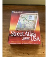 Street Atlas USA 2006 PC CD trip route mapping, map roads planning GPS t... - $80.82 CAD