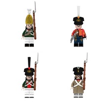 Napoleonic Wars Russian army Guard Hussar Pavlovsky Grenadier 4pcs Minifigures - $12.49