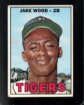 1967 Topps #394 Jake Wood Good+ Tigers Dp *X104567 - £1.54 GBP