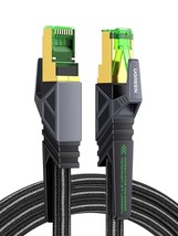 Ethernet Cable Cat 8 Gaming Ethernet Cable with 40Gbps 2000MHz High Spee... - £37.50 GBP