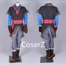 Custom-made Kristoff Costume Outfit Halloween Cosplay Costume - £102.81 GBP