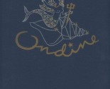 Ondine Menu On The Bay in Sausalito California 1977 Mermaid Trident Star... - $116.82