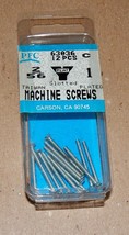 Machine Screws 2-56 x 1&quot; Slotted Flat Head Pack of 12ea PFC Zinc Blue 166B - £3.52 GBP