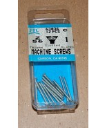 Machine Screws 2-56 x 1&quot; Slotted Flat Head Pack of 12ea PFC Zinc Blue 166B - £3.58 GBP