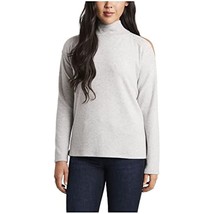 MSRP $69 Vince Camuto Cold-Shoulder Heat Set Cozy Top Size Small - £11.07 GBP