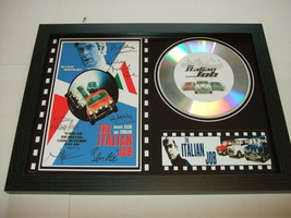 THE ITALIAN JOB    SIGNED  framed silver disc film display  - £13.43 GBP