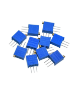 Potentiometers (5) 3296W (100) 100 Ohm Top Slot Twenty Five Turn - $6.76 CAD