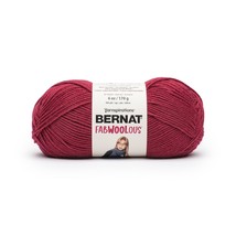 Spinrite Bernat Fabwoolous Yarn Cerise 1 Pack of 12 Skein - $139.99
