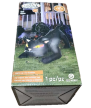 Inflatable HALLOWEEN Decor Black Cat 4&#39; ft w/LED Lighting, GEMMY 64911 A... - €19,58 EUR