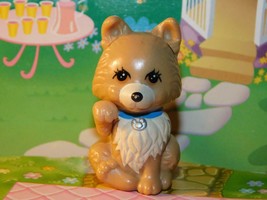 Vintage Littlest Pet Shop Kenner Push Paw Down Tail Wags Puppy Dog Dollhouse - £7.11 GBP