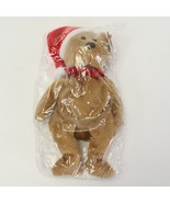 1997 Teddy Style 4200 Bear Santa Hat Ty Beanie Baby NEW in Bag Sealed wi... - €15,09 EUR