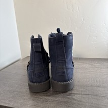 Polo Bear Ralph Lauren Ranger HI II MX01-Leon Blue Leather Boots - Boys 6 - £12.62 GBP