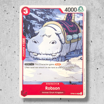 Two Legends One Piece Card (MM79): Robson OP08-013 - $2.66 CAD