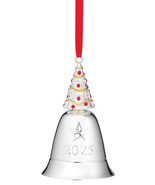 Lenox 2025 Musical Bell Ornament Plays We Wish You A Merry Christmas Sil... - $87.41 CAD