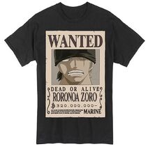 Officially Licensed One Piece - Wanted Zoro T-Shirt - $24.99+