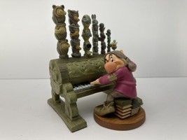 Walt Disney Classic Collection Snow White 7 Dwarfs Grumpy Organ Piano - £115.70 GBP