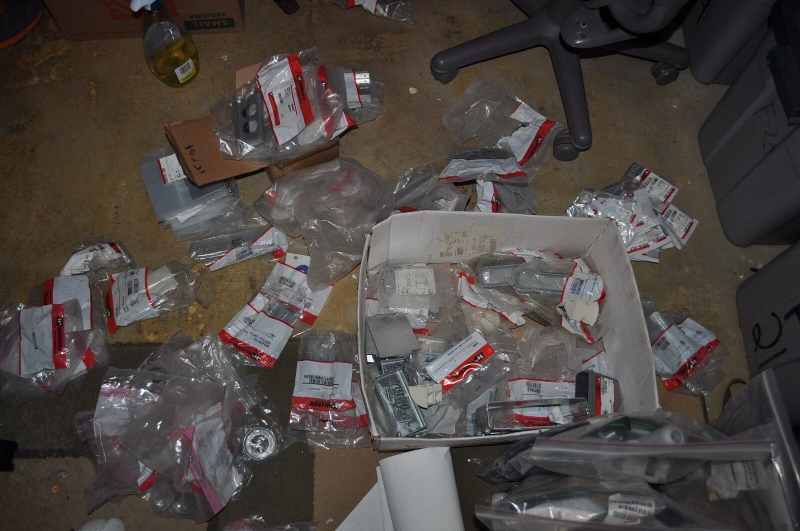HUGE LOT Wiremold Walker Electrical Covers/Brackets/Retainers Plates RFB... - $455.97