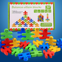 Cartoon Educational Wooden Early Education Toys Assembling Bricks Pro Balance Vi - £17.47 GBP