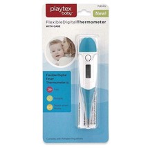 New Playtex Baby Flexible Digital Thermometer w/ Case - Fever Fast Relia... - $16.82