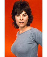 ADRIENNE BARBEAU busty in tight gray sweater 7x10 portrait - $7.99