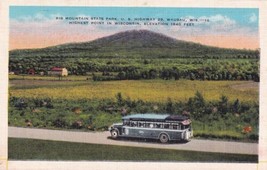 Rib Mountain State Park Wausau WI Highest Point in Wisconsin Postcard E11 - £4.01 GBP