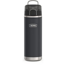 Icon Series By Thermos Stainless Steel Water Bottle With Spout 24 Ounce, Granite - £24.77 GBP