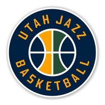 Utah Jazz Round Decal / Sticker Die cut - $4.73 CAD+