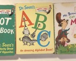 Dr Seuss Lot Of 3 Mini Books ABC Foot Book Mr Brown Can Moo Can You - $6.92