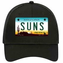 Suns Arizona State Novelty Black Mesh License Plate Hat - £22.90 GBP