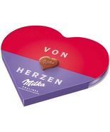 MILKA chocolates HEART Shaped with nougat -44g/1.55 oz /1 box -FREE SHIP... - $10.88