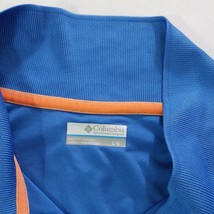 Columbia PFG Polo Shirt Men’s Sz Large Blue Collared Performance Stretch FM6138 image 3