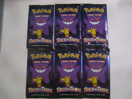 Lot of (6) Pokemon - TRICK OR TRADE (Halloween) - Trading Card Game Packs - £9.59 GBP