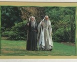 Lord Of The Rings Trading Card Sticker #30 Ian McKellen Christopher Lee - £1.54 GBP