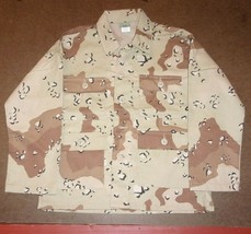NEW YOUTH CAMO AIRSOFT HUNT HALLOWEEN OIF I 6 CHOCOLATE CHIP JACKET CHES... - $309.36 MXN