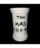 VINTAGE &quot;MAD GREEK&quot; RESTAURANT HONOLULU, HAWAII  CERAMIC COLUMN MUGS - $27.71