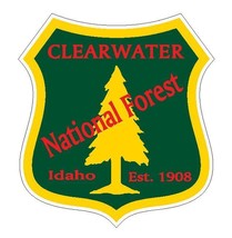 Clearwater National Forest Sticker R3216 Idaho You Choose Size - £1.14 GBP+