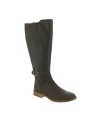 Clarks Womens 8 M Dark Brown Leather Knee High Riding Boots DISPLAY HV2 - $120.99 CAD