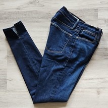 Frame Jeans Women 25 Le High Skinny Split Hem Mid Rise Blue Copa Los Ang... - $41.26