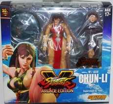 Street Fighter Chun-Li Special Arcade Edition Action Figure Set Storm NEW SEALED - $198.33