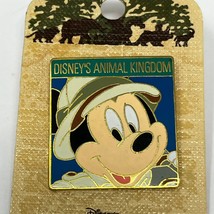 1998 Disney World Disney&#39;s Animal Kingdom Mickey Mouse on Safari Pin - £18.27 GBP