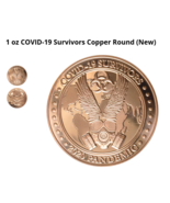 New 1oz Unique Copper Brilliant Round Collectible Coin USA Covid-19 SURV... - £11.89 GBP