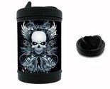 Black Metal Car Ashtray Skull D3 - $12.82