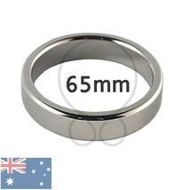 65mm Stainless Steel RING Penis Erection Enhancer Metal Heavy COCK Delay... - £20.45 GBP