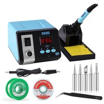 75W Soldering Station LAKIX Digital Soldering Iron Kit with Precise Heat... - $87.99