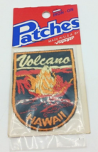 Vintage Hawaii Volcano Souvenir Iron-On Patch by Voyager Embroidered USA... - £7.73 GBP