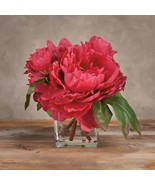 Vase - Red Peonies - $428.11 MXN